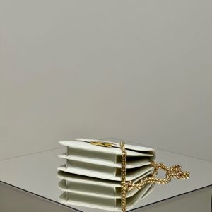 Replica Celine Teen Triomphe Bag White 4 Replica Celine Teen Triomphe Bag White - best quality luxury bag dupe