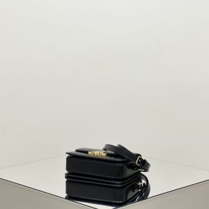 Replica Celine Triomphe Mini Black 4 Replica Celine Triomphe Mini Black - best quality luxury bag dupe