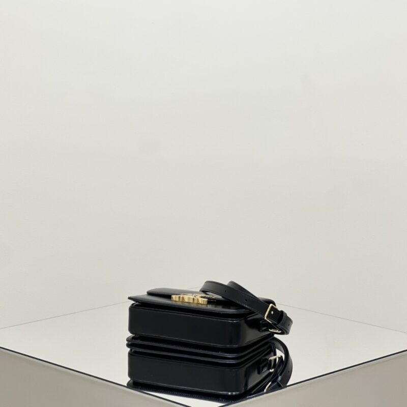Replica Celine Triomphe Mini Black 4 Replica Celine Triomphe Mini Black - best quality luxury bag dupe