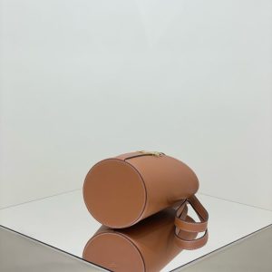 Replica Celine Triomphe Bucket Bag Brown 4 Replica Celine Triomphe Bucket Bag Brown - realistic designer-inspired fake bag