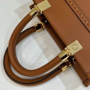 Replica Fendi Mini Tote Brown 5 Replica Fendi Mini Tote Brown - realistic designer-inspired fake bag