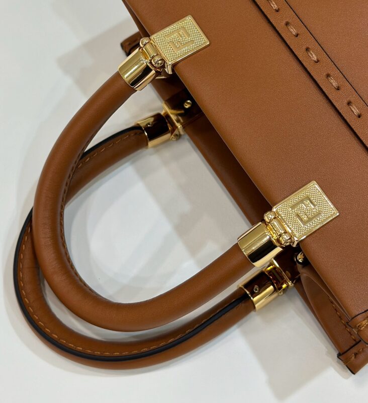 Replica Fendi Mini Tote Brown 5 Replica Fendi Mini Tote Brown - realistic designer-inspired fake bag