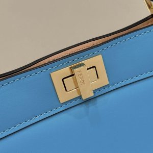 Replica Fendi Peekaboo Large Blue 5 Replica Fendi Peekaboo Large Blue - top-rated replica designer bag