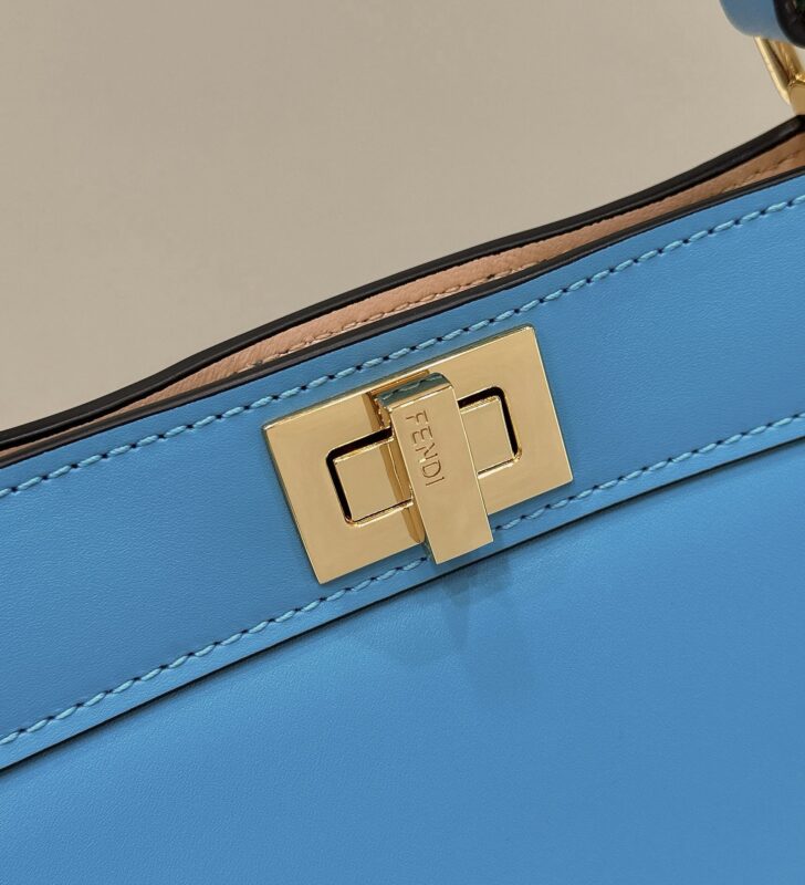 Replica Fendi Peekaboo Large Blue 5 Replica Fendi Peekaboo Large Blue - top-rated replica designer bag