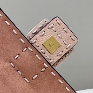 Replica Fendi Baguette Pink Wool 5 Replica Fendi Baguette Pink Wool - 1:1 designer replica handbag