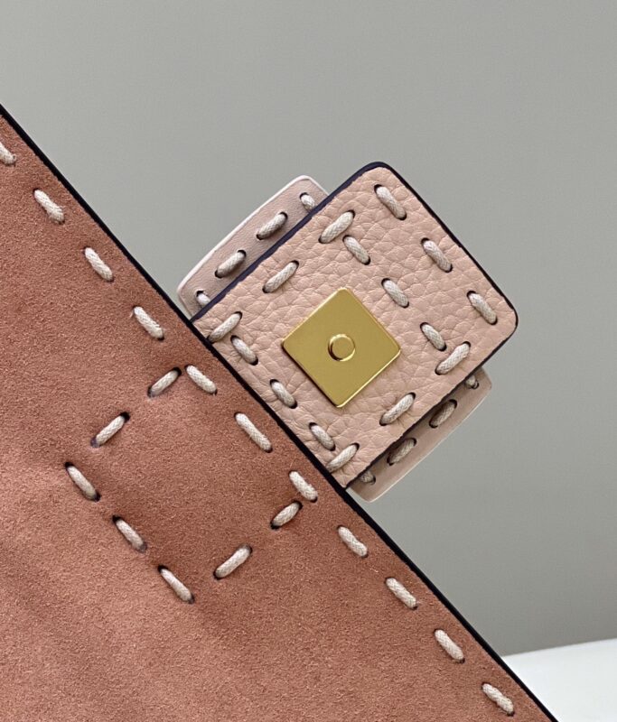 Replica Fendi Baguette Pink Wool 5 Replica Fendi Baguette Pink Wool - 1:1 designer replica handbag