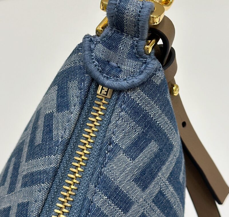Replica Fendi Fendigraphy Small Denim Blue 5 Replica Fendi Fendigraphy Small Denim Blue - realistic designer-inspired fake bag