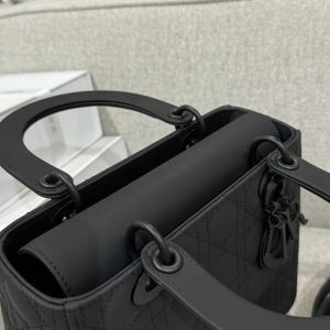 Replica Lady Dior Medium Ultramatte Black 2 Replica Lady Dior Medium Ultramatte Black - high-quality designer bag clone