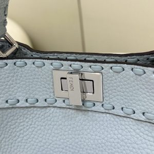 Replica Fendi Peekaboo Small Sky Blue 5 Replica Fendi Peekaboo Small Sky Blue - top-rated replica designer bag