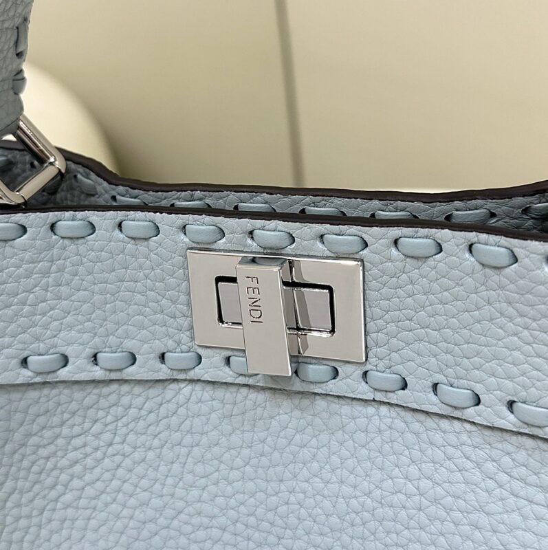 Replica Fendi Peekaboo Small Sky Blue 5 Replica Fendi Peekaboo Small Sky Blue - top-rated replica designer bag