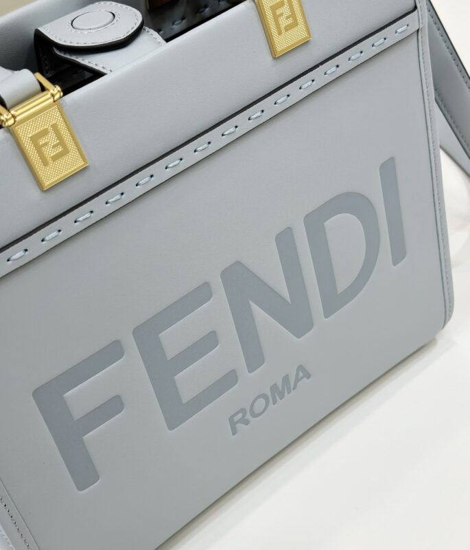 Replica Fendi Small Tote Sky Blue 5 Replica Fendi Small Tote Sky Blue - ultra-realistic fake designer tote