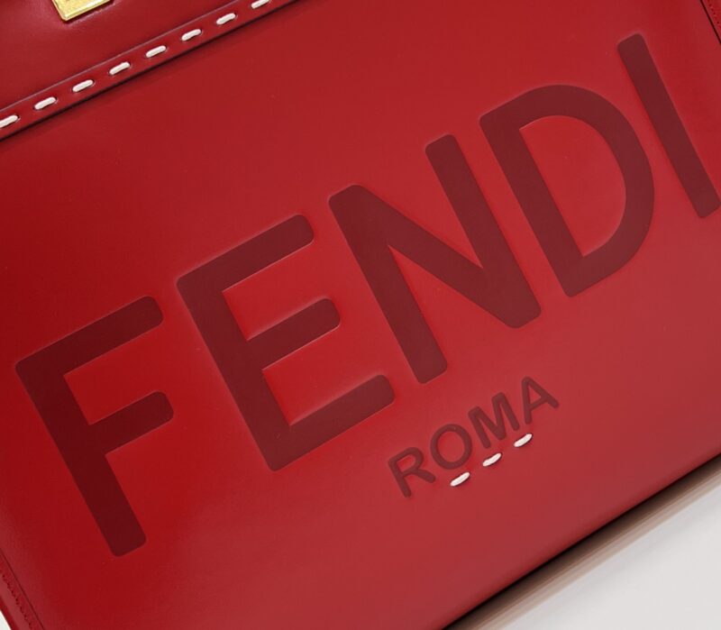 Replica Fendi Peekaboo Tote Red 5 Replica Fendi Peekaboo Tote Red - near-authentic luxury replica handbag