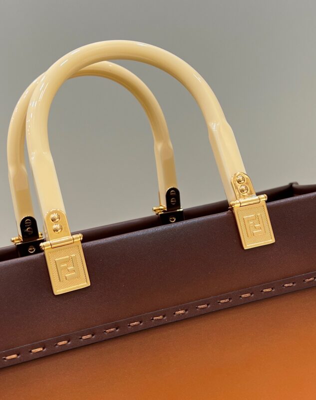 Replica Fendi Peekaboo Tote Brown 5 Replica Fendi Peekaboo Tote Brown - top-rated replica designer bag