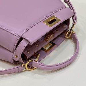 Replica Fendi Peekaboo Pink 5 Replica Fendi Peekaboo Pink - top-tier luxury replica shoulder bag