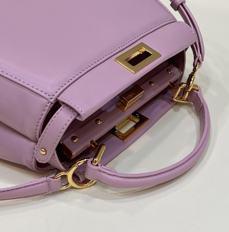 Replica Fendi Peekaboo Pink 5 Replica Fendi Peekaboo Pink - top-tier luxury replica shoulder bag