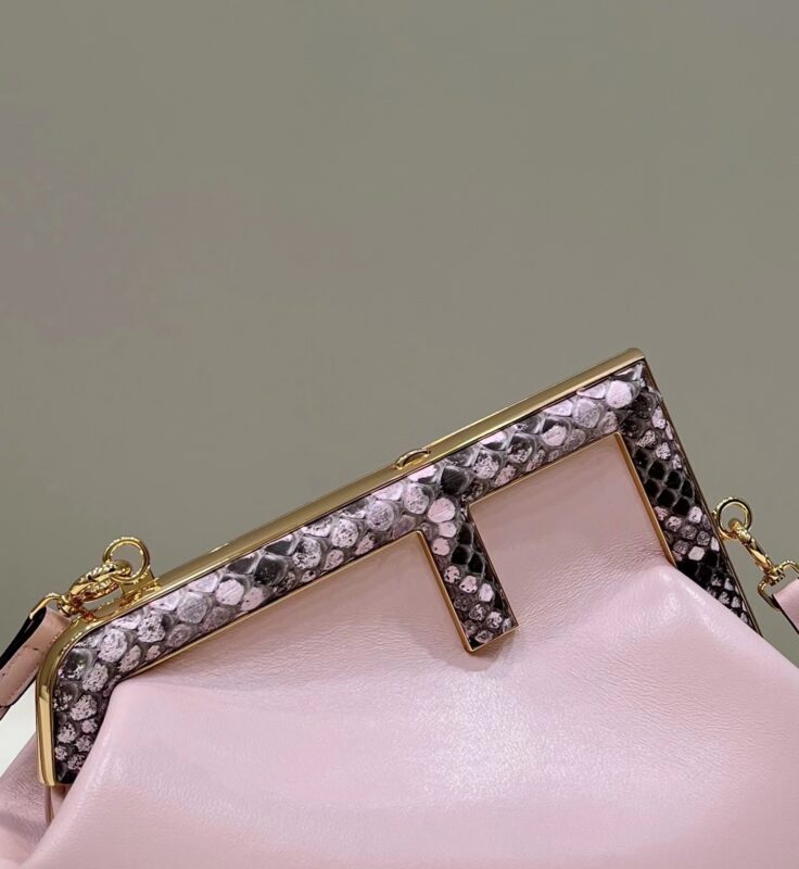 Replica Fendi First Pink Python 5 Replica Fendi First Pink Python - best-selling designer handbag dupe