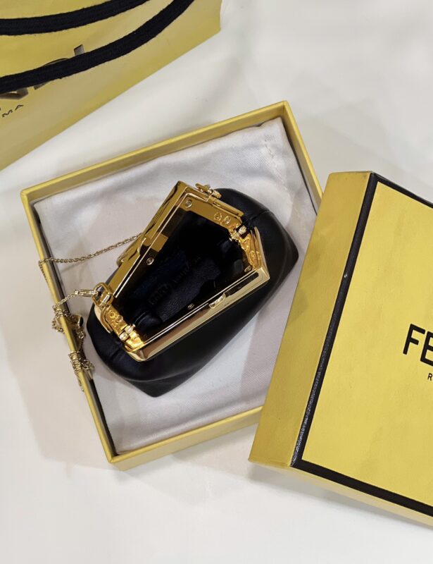 Replica Fendi First Mini Black 5 Replica Fendi First Mini Black - high-quality designer bag clone