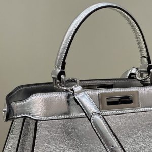 Replica Fendi Peekaboo Large Silver 5 Replica Fendi Peekaboo Large Silver - top-rated replica designer bag