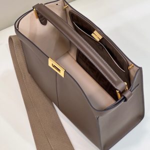 Replica Fendi Peekaboo X Lite Brown 5 Replica Fendi Peekaboo X Lite Brown - best-selling designer handbag dupe