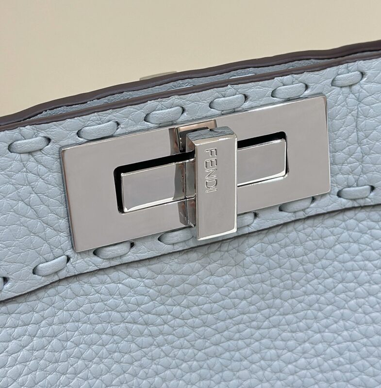 Replica Fendi Peekaboo Sky Blue 5 Replica Fendi Peekaboo Sky Blue - elite superclone designer purse