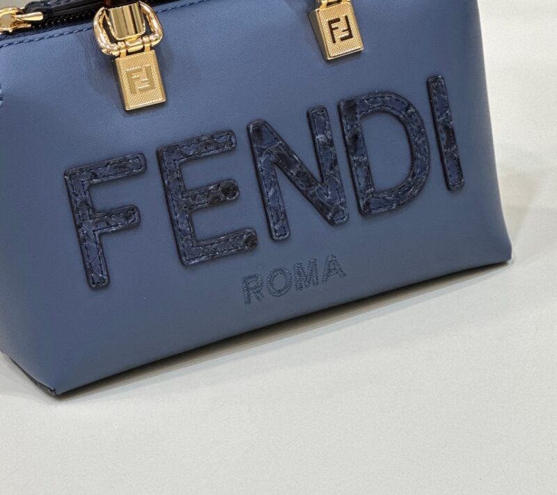 Replica Fendi By The Way Boston Blue 5 Replica Fendi By The Way Boston Blue - best-selling designer handbag dupe