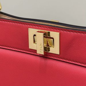 Replica Fendi Peekaboo Large Red 5 Replica Fendi Peekaboo Large Red - near-authentic luxury replica handbag