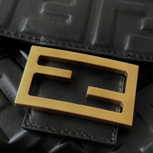 Replica Fendi Baguette Black 5 Replica Fendi Baguette Black - authentic-look luxury purse replica
