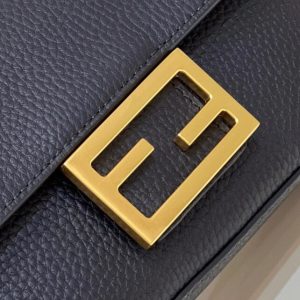 Replica Fendi Baguette Small Black 5 Replica Fendi Baguette Small Black - premium 1:1 fake handbag model