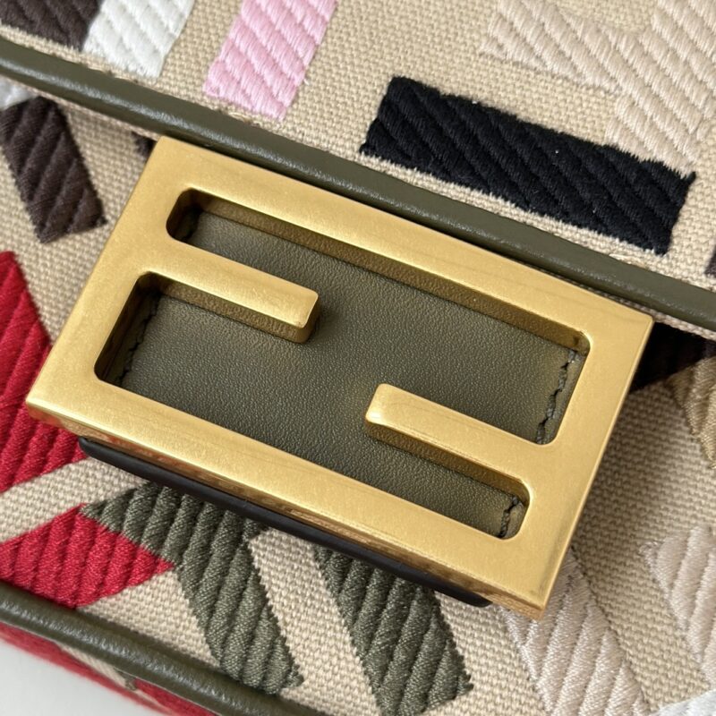 Replica Fendi Baguette Small Beige 6 Replica Fendi Baguette Small Beige - authentic-look luxury purse replica
