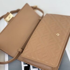 Replica Fendi Baguette Full Brown 5 Replica Fendi Baguette Full Brown - realistic designer-inspired fake bag