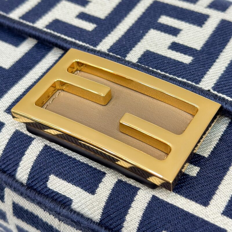 Replica Fendi Baguette Small Cotton Blue 5 Replica Fendi Baguette Small Cotton Blue - top-rated replica designer bag
