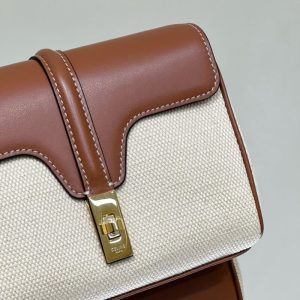 Replica Celine Soft 16 Mini Brown - 1:1 designer replica handbag