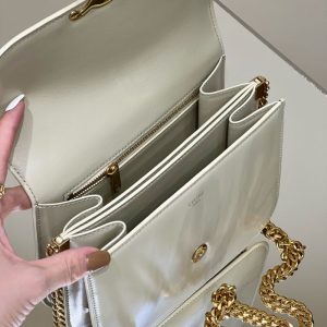 Replica Celine Teen Triomphe Bag White 5 Replica Celine Teen Triomphe Bag White - ultra-realistic fake designer tote