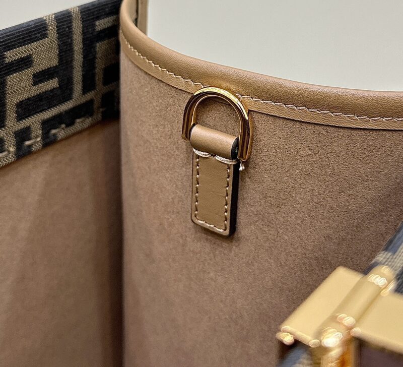 Replica Fendi Sunshine Tote Brown Monogram 6 Replica Fendi Sunshine Tote Brown Monogram - high-end fake designer purse