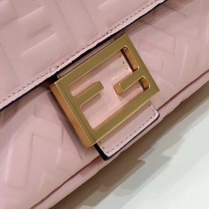 Replica Fendi Baguette Pink 6 Replica Fendi Baguette Pink - high-end fake designer purse