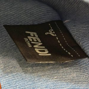Replica Fendi Baguette Small Denim Blue 5 Replica Fendi Baguette Small Denim Blue - elite superclone designer purse