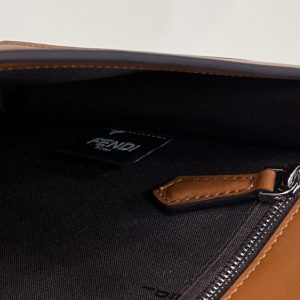 Replica Fendi Baguette Pouch Brown 6 Replica Fendi Baguette Pouch Brown - near-authentic luxury replica handbag