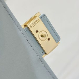 Replica Fendi Baguette Small Sky Blue - premium 1:1 fake handbag model
