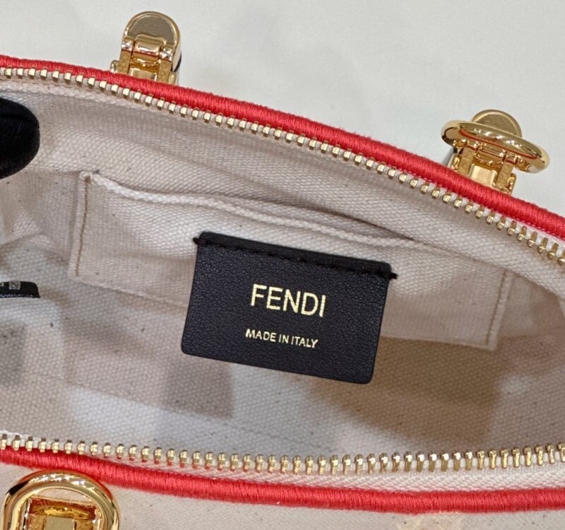 Replica Fendi By The Way Boston Red White 6 Replica Fendi By The Way Boston Red White - elite superclone designer purse