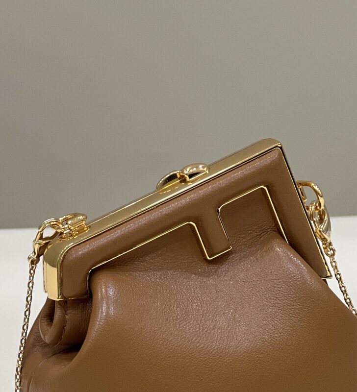 Replica Fendi First Mini Brown - realistic designer-inspired fake bag