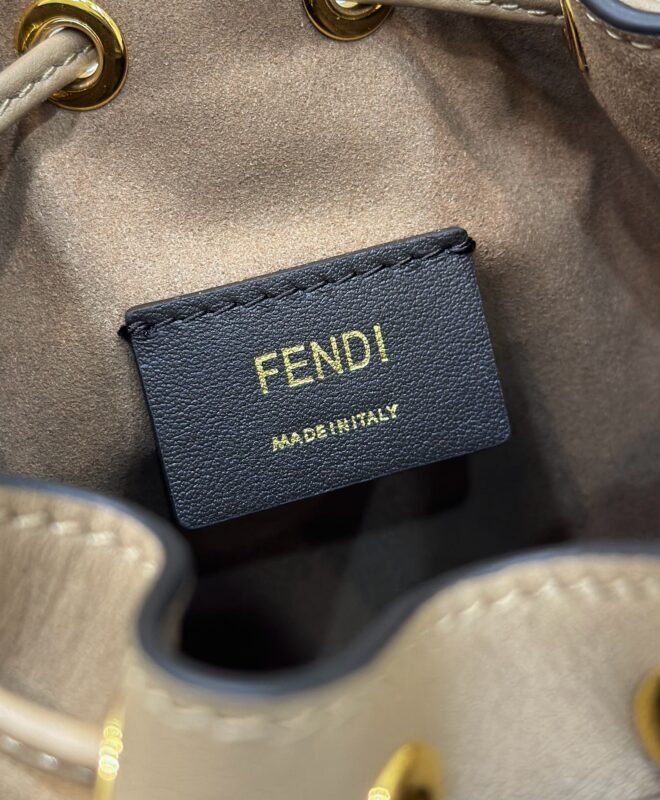 Replica Fendi Tresor Mini Bucket Brown 6 Replica Fendi Tresor Mini Bucket Brown - top-rated replica designer bag