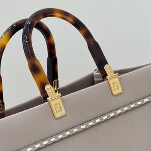 Replica Fendi Sunshine Tote Beige 6 Replica Fendi Sunshine Tote Beige - ultra-realistic fake designer tote
