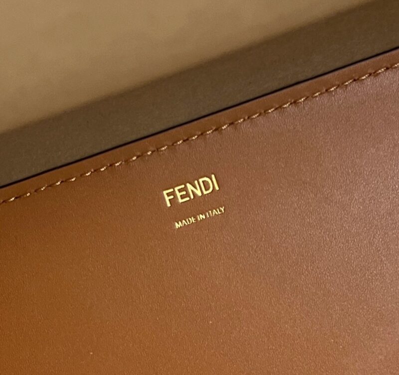 Replica Fendi Peekaboo Tote Brown 6 Replica Fendi Peekaboo Tote Brown - high-accuracy replica luxury purse