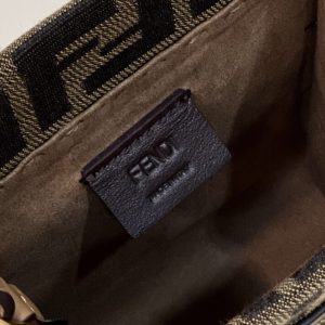Replica Fendi Mini Tote Brown Canvas 6 Replica Fendi Mini Tote Brown Canvas - ultra-realistic fake designer tote