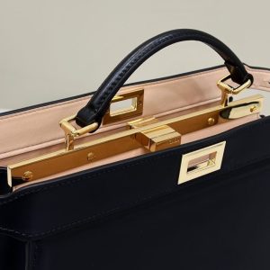 Replica Fendi Peekaboo Large Black 6 Replica Fendi Peekaboo Large Black - premium-grade designer purse dupe