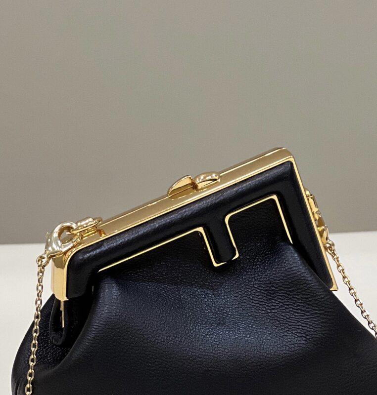 Replica Fendi First Mini Black 6 Replica Fendi First Mini Black - near-authentic luxury replica handbag