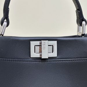 Replica Fendi Peekaboo Small Black 7 Replica Fendi Peekaboo Small Black - premium-grade designer purse dupe