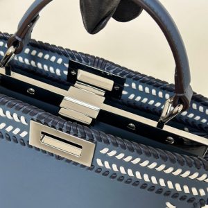 Replica Fendi Peekaboo Dark Blue 6 Replica Fendi Peekaboo Dark Blue - elite superclone designer purse