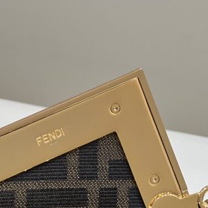 Replica Fendi First Black Python 7 Replica Fendi First Black Python - premium 1:1 fake handbag model