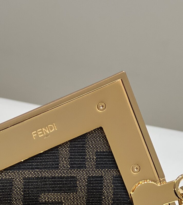 Replica Fendi First Black Python 7 Replica Fendi First Black Python - premium 1:1 fake handbag model